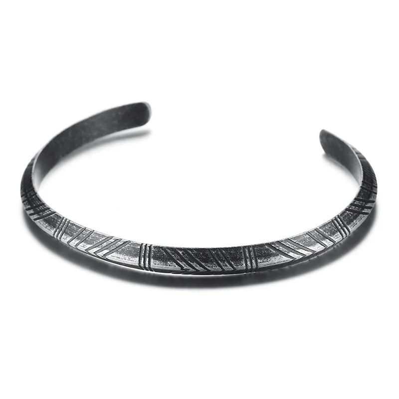 Bracelet en acier inoxydable vintage