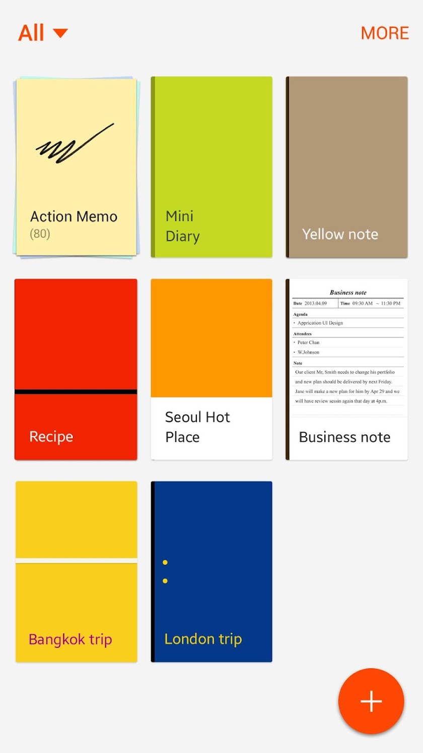 S Note Screen 2