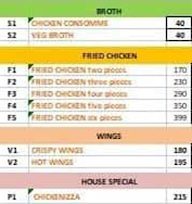 Mississippi Fried Chicken menu 3