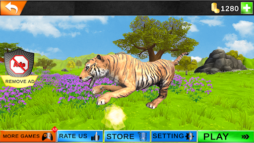 Screenshot Wild Tiger Animal Simulator 3D