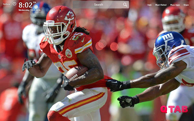 KANSAS CITY CHIEFS Wallpapers New Tab