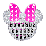 Cover Image of Descargar Teclado de Minnie rosa diamante 1.0 APK