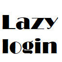 Lazy but Secure Login Chrome extension download