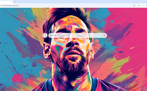 Lionel Messi Colorful Live Wallpaper
