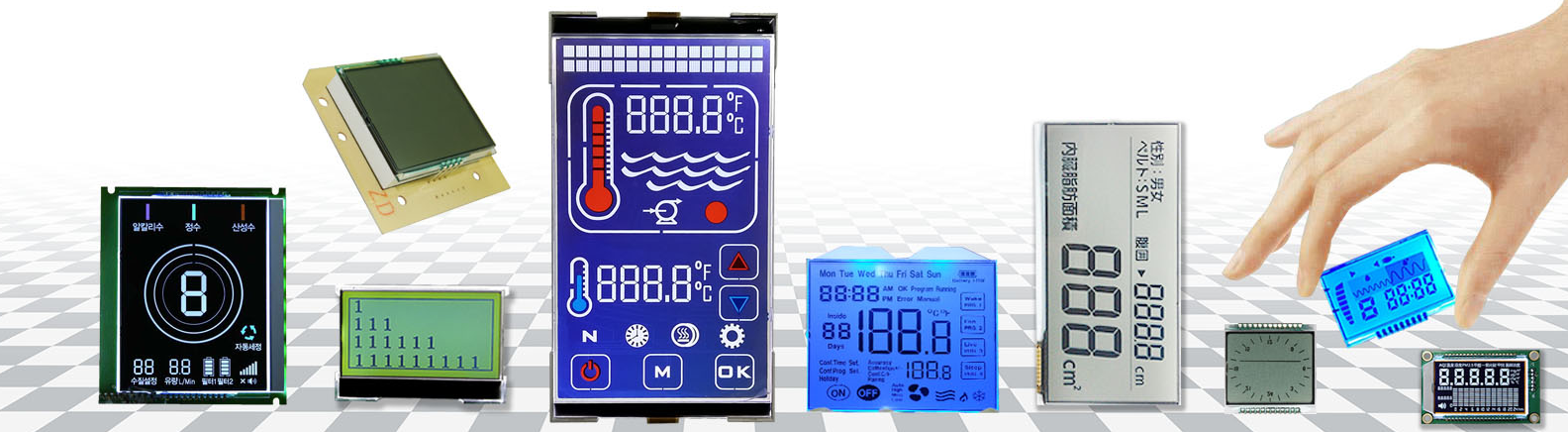 Temperature and Humidity Display 7-Segment LCD Display Tn Positive - China  Positive Display and Black on White price