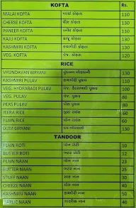 Vrundavan Fast Food menu 1