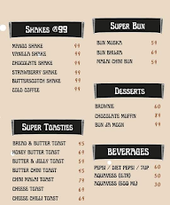 Supercups menu 2