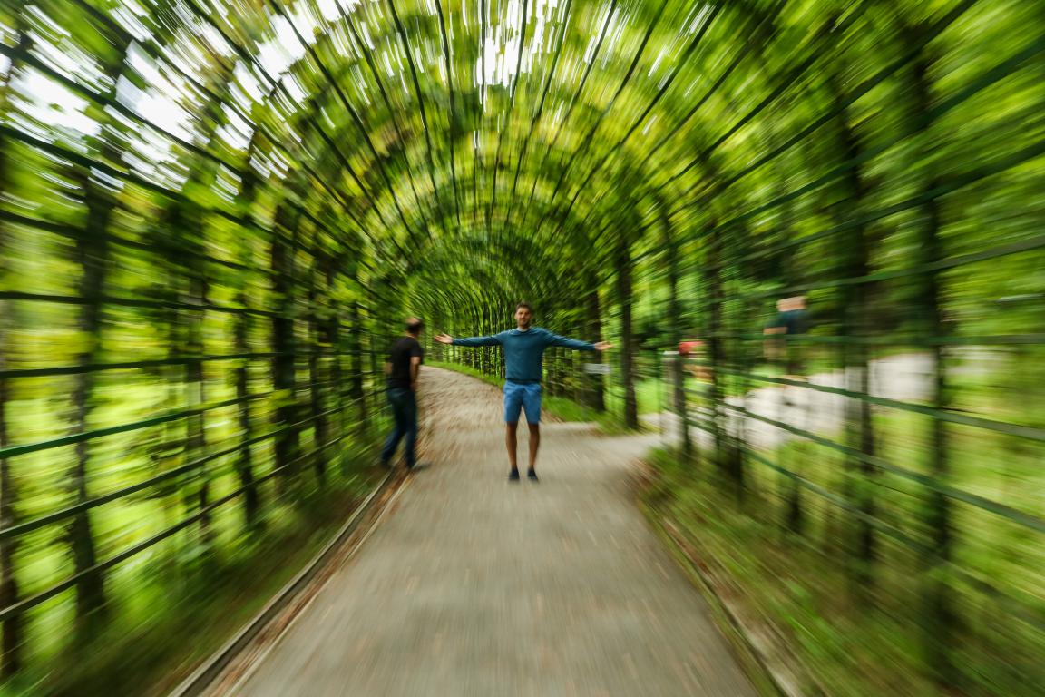 TUNNEL NEL VERDE di Devid Castellani