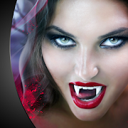 Vampire Teeth Photo Montage  Icon