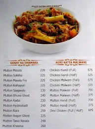 Hotel Sai Krupa menu 8