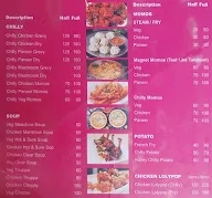 Indu Chinese Food menu 3