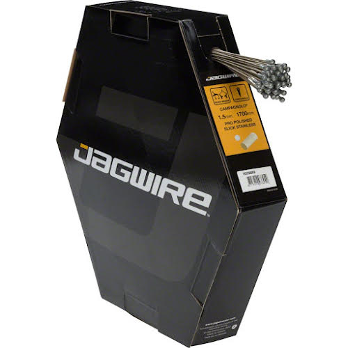 Jagwire Campagnolo Pro Polished Slick Stainless Road Brake Cable Box/50 1.5x1700mm