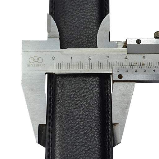 Title 7, Mens Business Split Leather Belt. Provides a p...