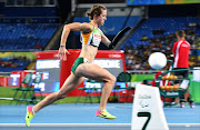 Anruné Liebenberg of Team South Africa in action at the Rio Paralympics Games.