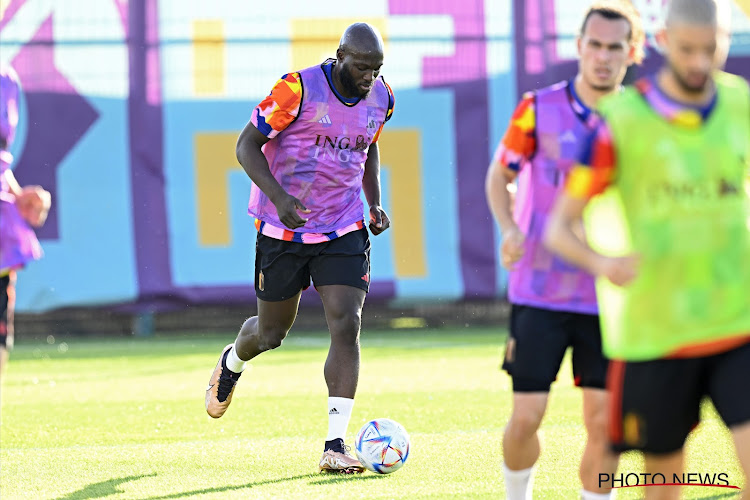 📷 Romelu Lukaku présent à l'entraînement des Diables Rouges