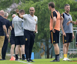 L'entraînement des Diables a commencé par une minute de silence