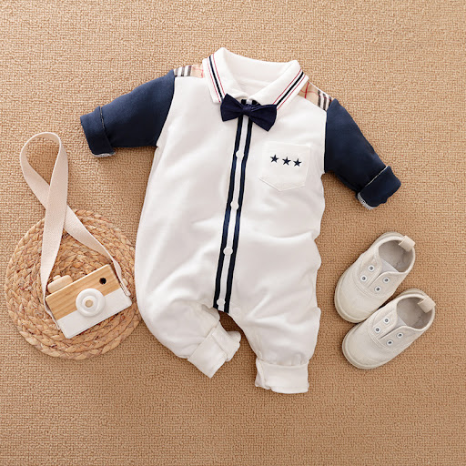 Title 7, Gentlemans Baby Clothes Long-sleeved outfits a...