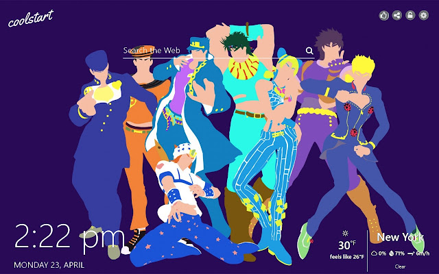 JoJos Bizarre Adventure HD Wallpapers Theme