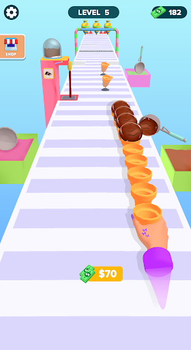 Screenshot Ice Cream Stack Runner Games