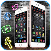 Neon light theme 1.1.4 Icon