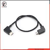 Micro Usb To Type - C Data Cable Line For Dji Spark Mavic Controller Smartphone