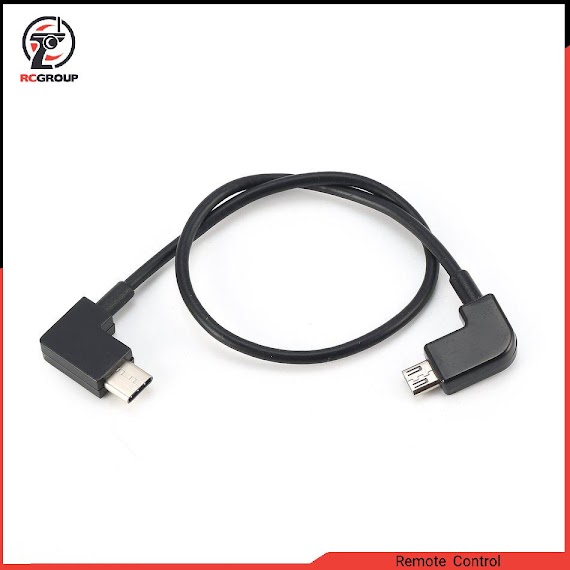 Micro Usb To Type - C Data Cable Line For Dji Spark Mavic Controller Smartphone