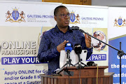 Education MEC Panyaza Lesufi speaks about the placement of pupils in two grades for 2023.