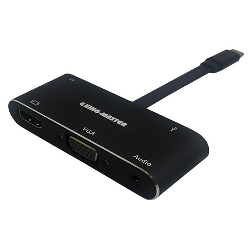 USB Hub Type C -> HDMI + VGA + USB 3.0 + PD Kingmaster KY-V126B