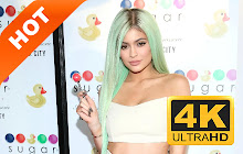 Kylie Jenner HD New Tabs Pop Stars Themes small promo image