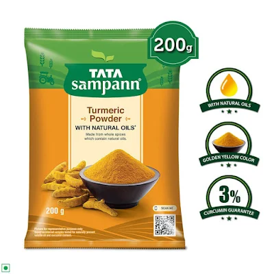 Tata Sampann Turmeric Powder Masala 200 Gm