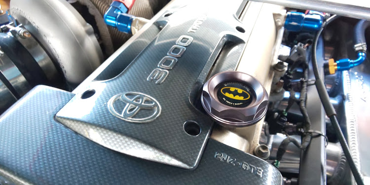 スープラのスカイツリー・BATMAN・オイルフィラーキャップに関するカスタム事例の投稿画像5枚目