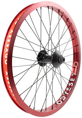 Odyssey Hazard Lite Rear Wheel - 20", 14 x 110mm, Rim Brake, Cassette, RHD/LHD, Anodized Red alternate image 0