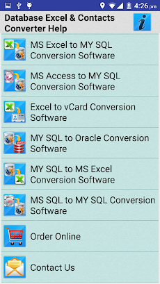 Database Excel Converter Helpのおすすめ画像2