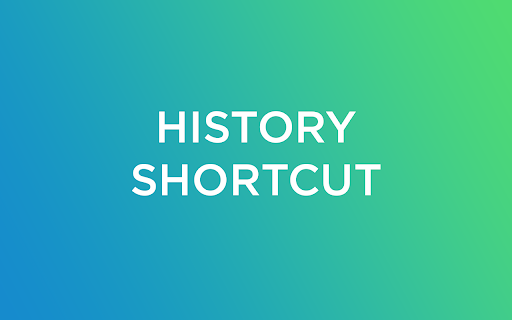 History Shortcut