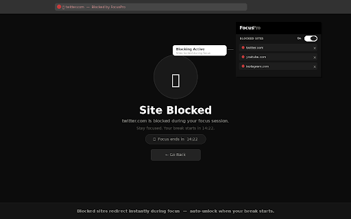 FocusPro — Timer & Site Blocker screenshot 5