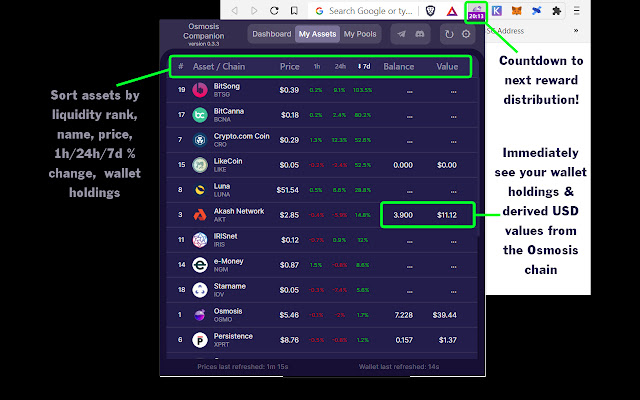 Osmosis Companion chrome extension