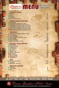 Punjabi Tadka - Ramee Guestline Hotel menu 8