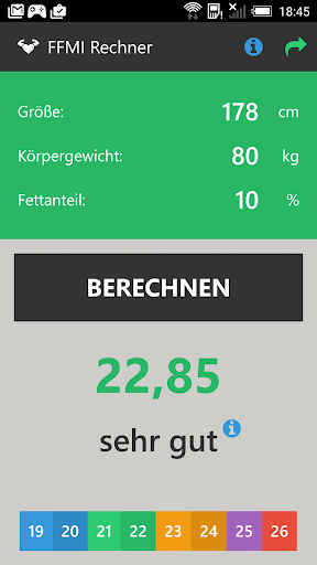 FFMI Calculator