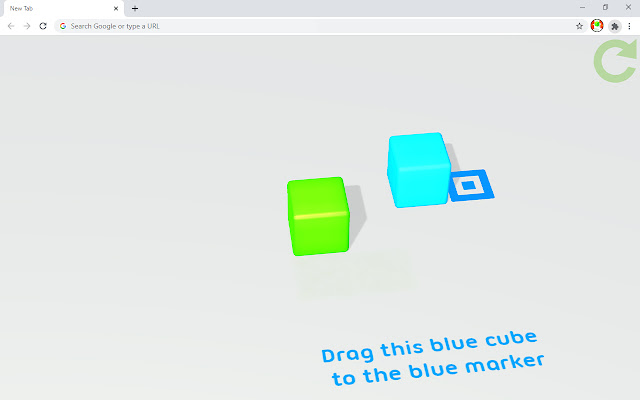 Jelly Cube Game chrome extension