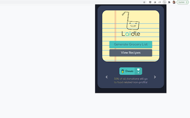 Laidle chrome extension