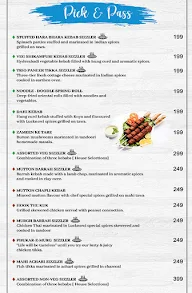 Terrace Grill - Mahagun Sarovar Portico menu 1