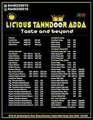 Licious Tanndoor Adda menu 4