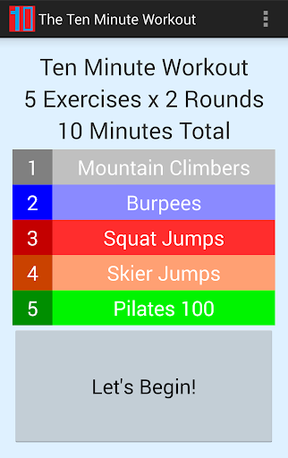 10 Minute Workout