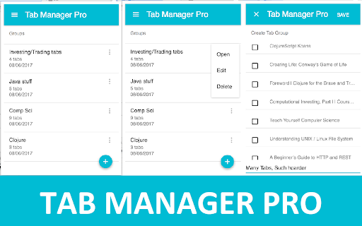 Tab Manager Pro