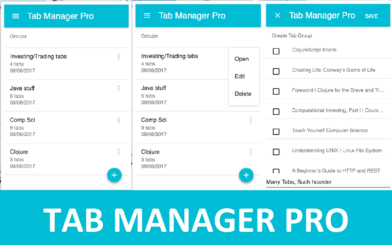 Tab Manager Pro Preview image 0