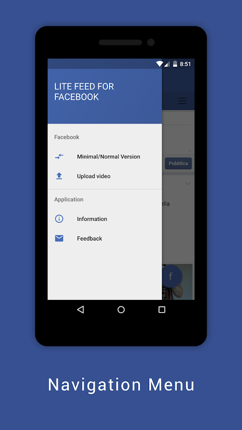 Lite Feed for Facebook (FAST)のおすすめ画像1