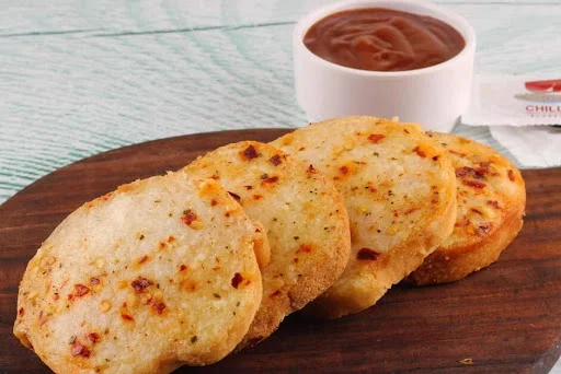 Spicy Cheesy Garlic Bread [4 Pieces]