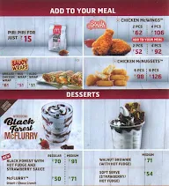 McDonald's menu 3