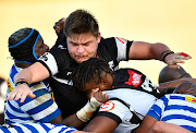 Le Roux Roets of the Sharks during the Carling Currie Cup match against Western Province at Danie Craven Stadium on June 10 in Stellenbosch.