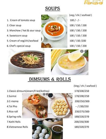 Home Food Restaurant And Cafe menu 